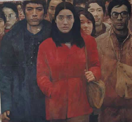 何多苓俄罗斯写生油画,何多苓油画2007