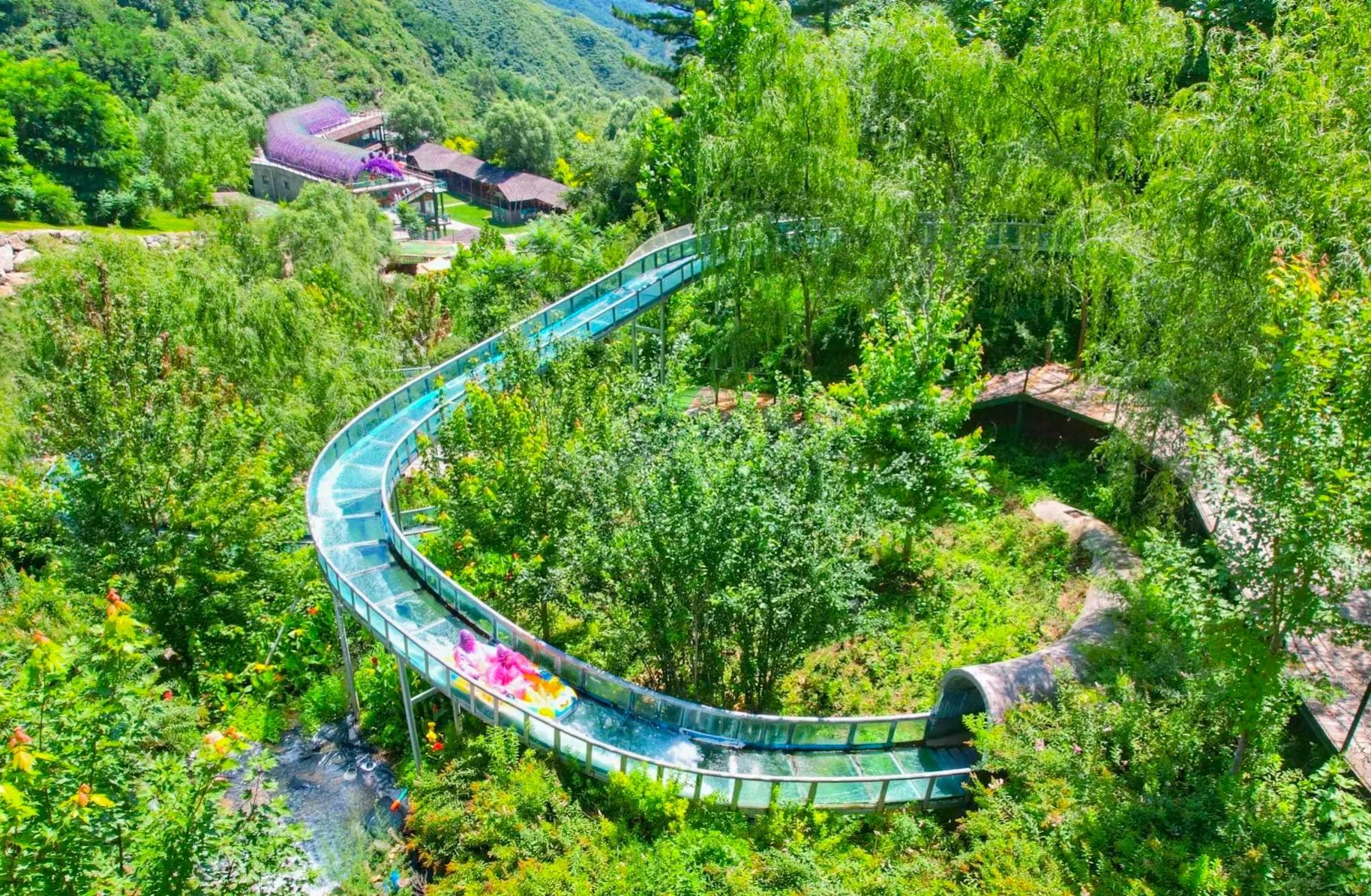 灵寿漫山花溪谷休闲好去处,灵寿花溪谷旅游景区在哪里