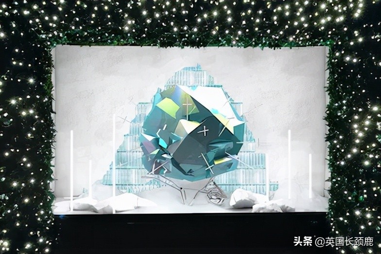 伦敦圣诞橱窗,2021年英国圣诞