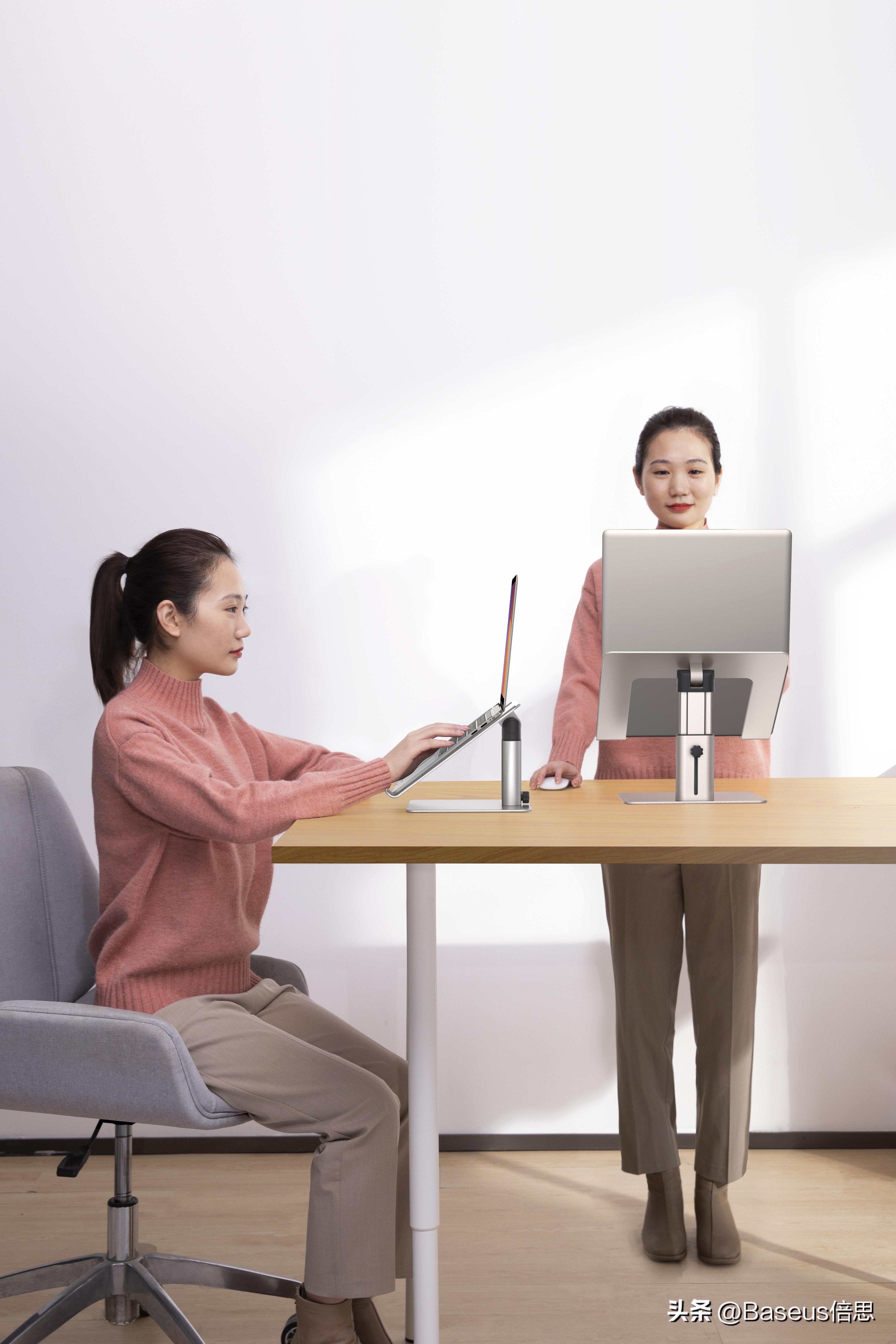 给笔记本加个支架散热咋样,多功能笔记本支架