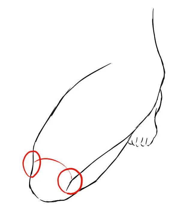 怎么画q版人物腿和脚,怎样画动漫人物的脚