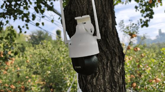 农村院里安个无线监控摄像头,农村家门口安装监控摄像头方法