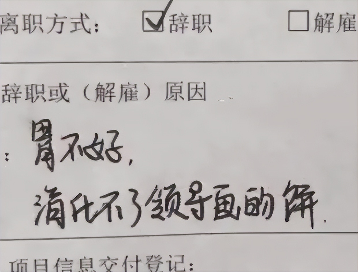 最近火了最硬核的辞职信,00后辞职信火了快乐才是最重要的