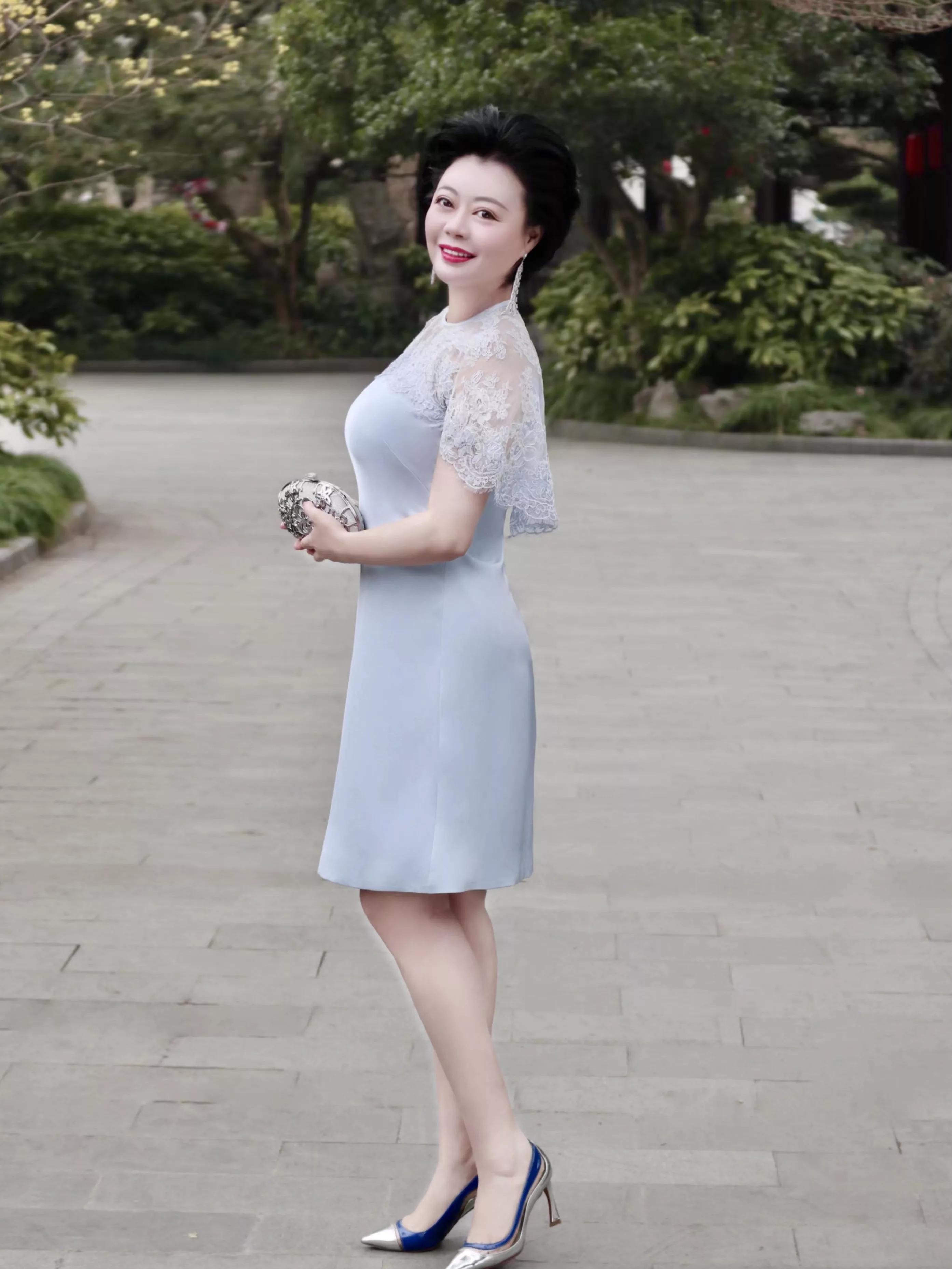 婆婆妈妈装婚礼夏款礼服,适合妈妈穿的优雅婚礼装