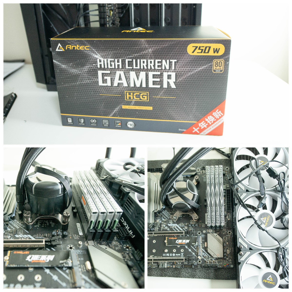 水冷显卡组装电脑教程,电脑组装rgb灯光