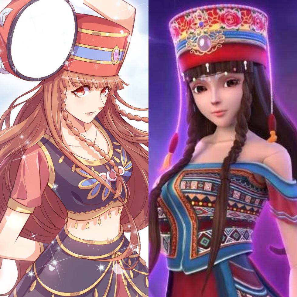 叶罗丽白光莹仙子形态变身图片,叶罗丽光仙子漫画图片