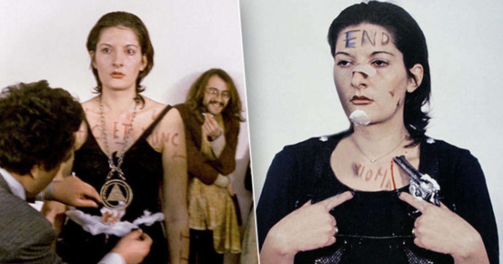 1974年，女人将身体麻醉任人处置，人们却不断挑战她生理心理极限