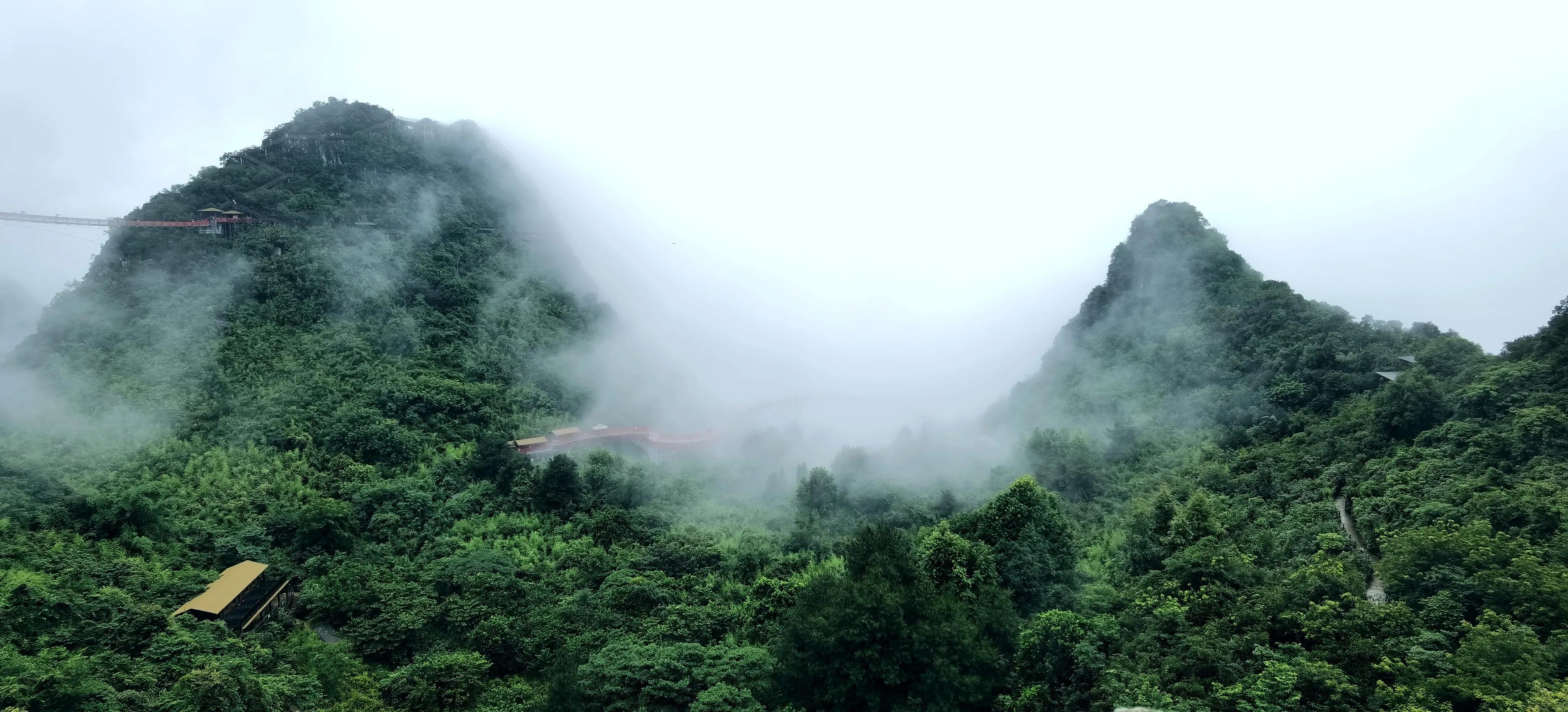 桂林阳朔如意峰一镜到底,阳朔如意峰全景