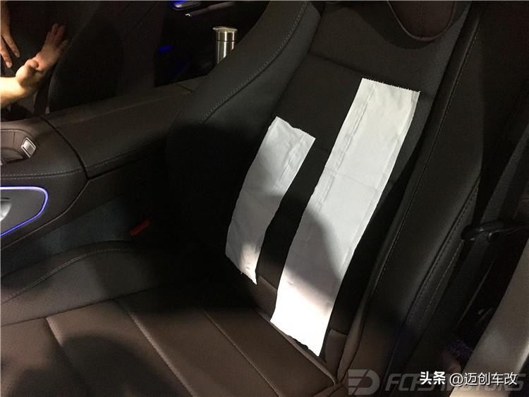 奔驰GLE450座椅改装,奔驰gle450改装后座椅靠背角度