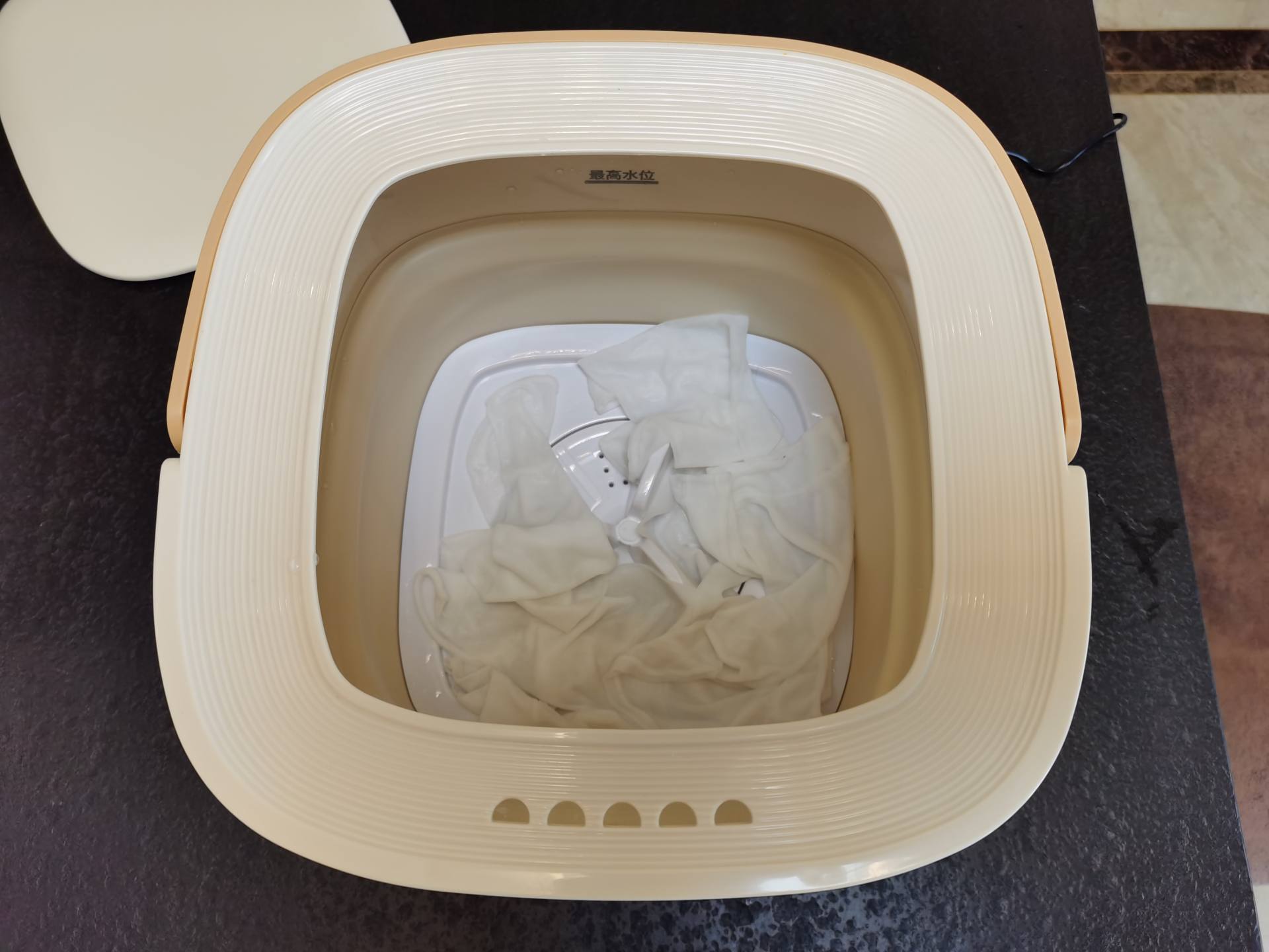 善思大宇小熊折叠洗衣机评测,小熊折叠洗衣机评价