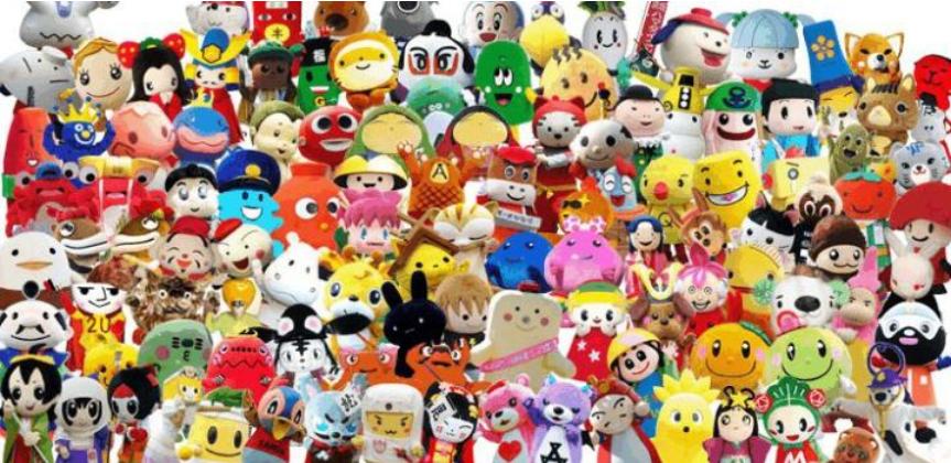 日本阴间吉祥物,日本所有阴间吉祥物