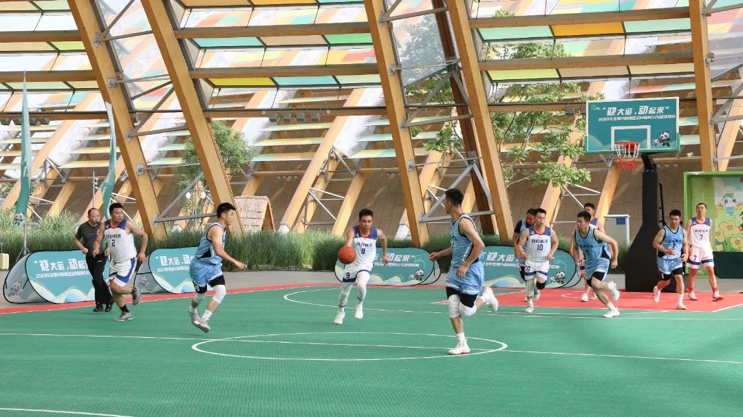 全民健身迎大运动会,2022新津区篮球联赛