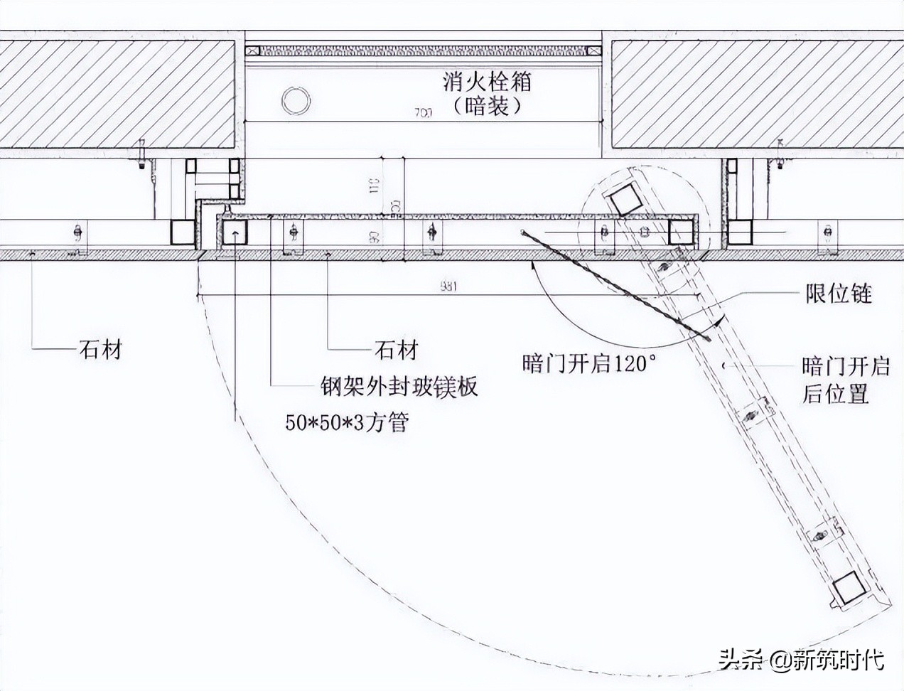 室内墙壁石材干挂施工方法,干挂石材骨架施工做法