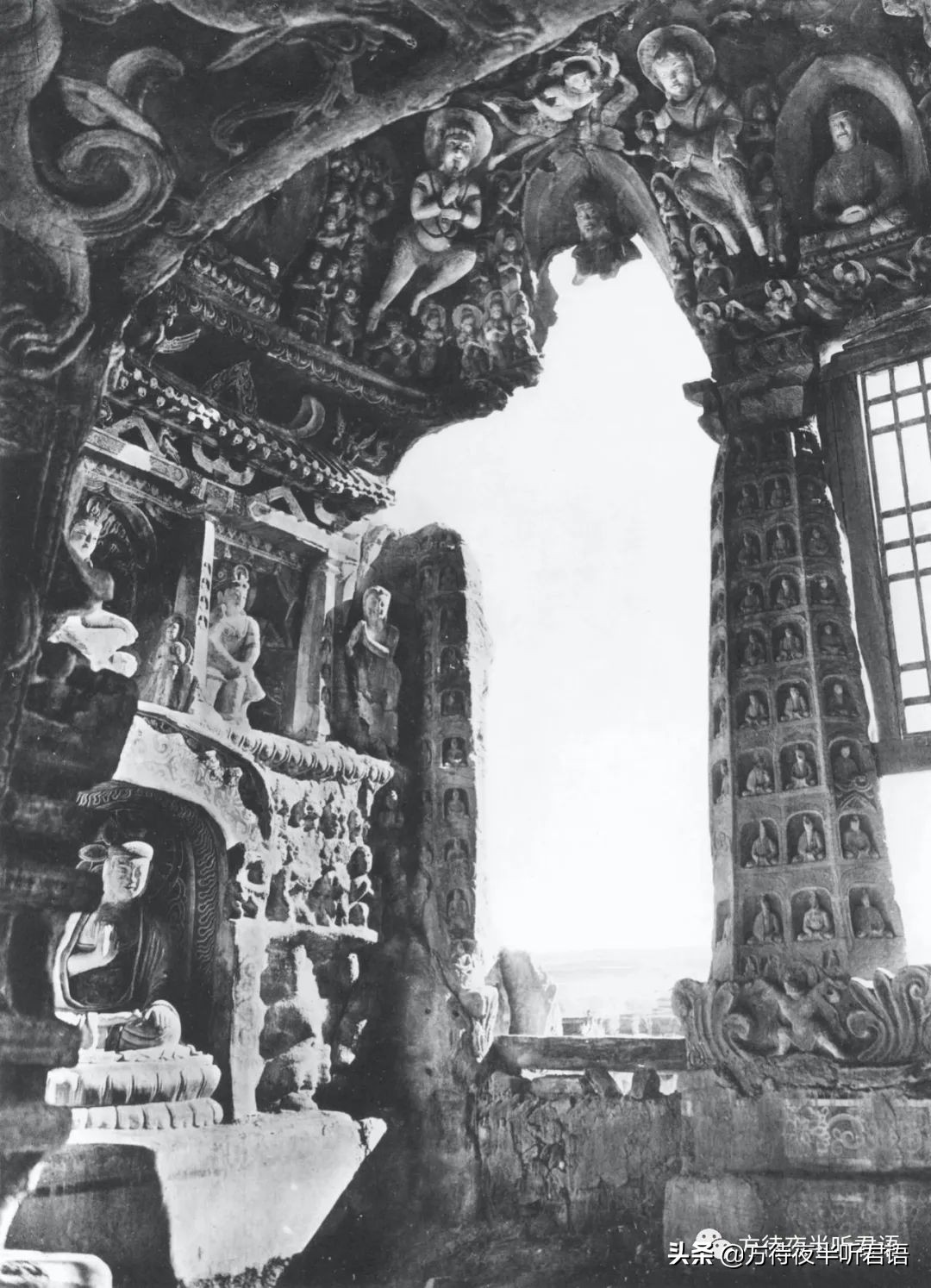 梁思成等|云冈石窟中所表现的北魏建筑