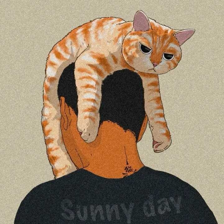 含蓄低调让人不会发现的情侣头像,隐晦又不易察觉的情侣头像