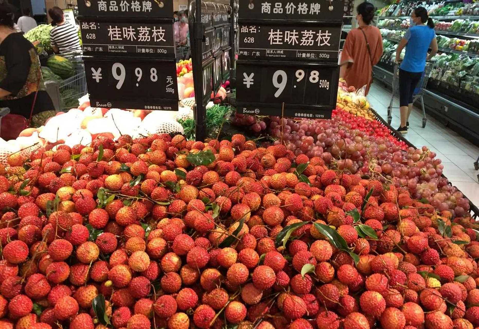 今天妃子笑荔枝零售价多少钱一斤,妃子笑荔枝收购价