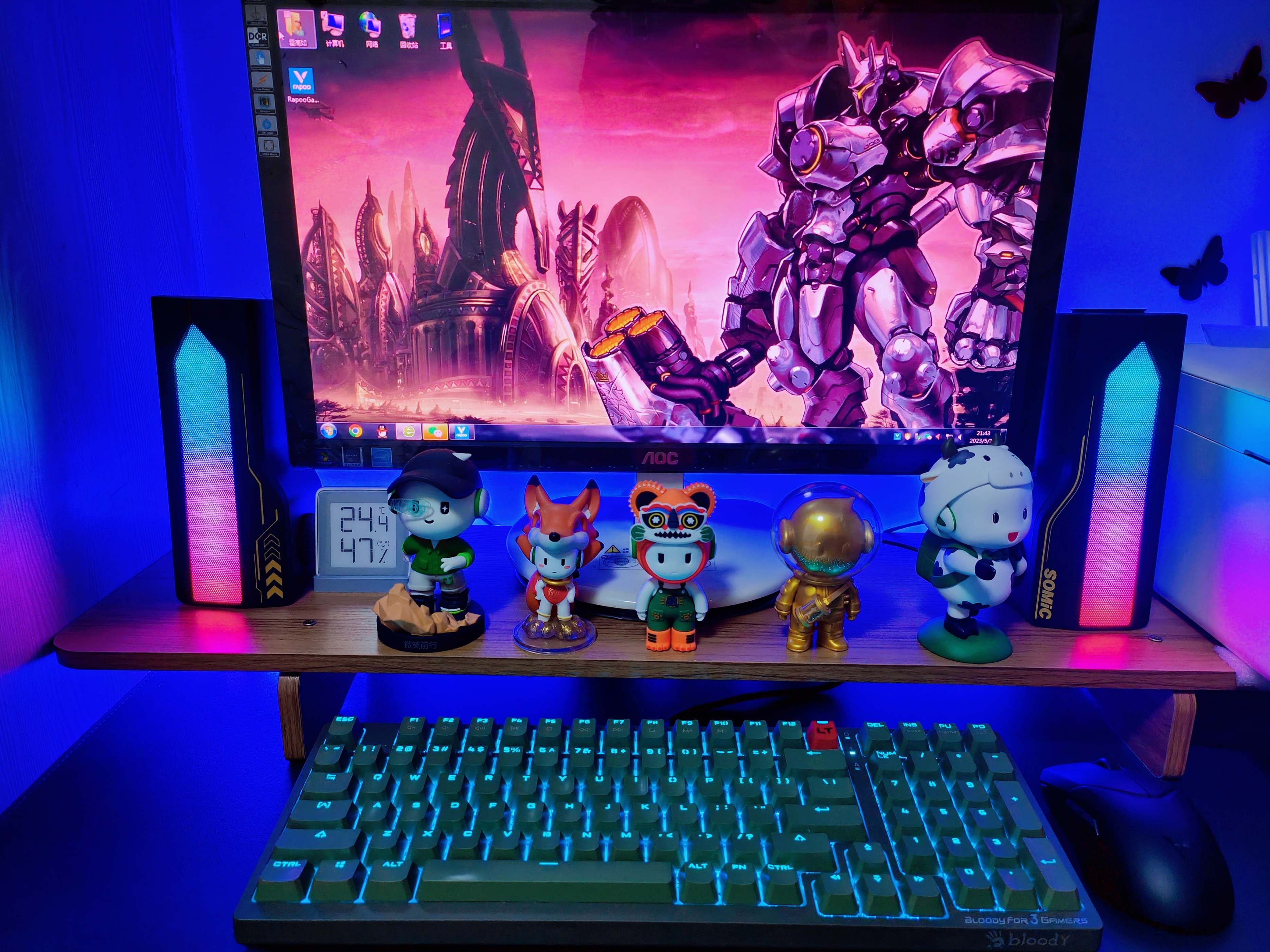 雷柏vt9pro和血手幽灵鼠标,小巧灵敏黑科技雷柏vt9pro鼠标