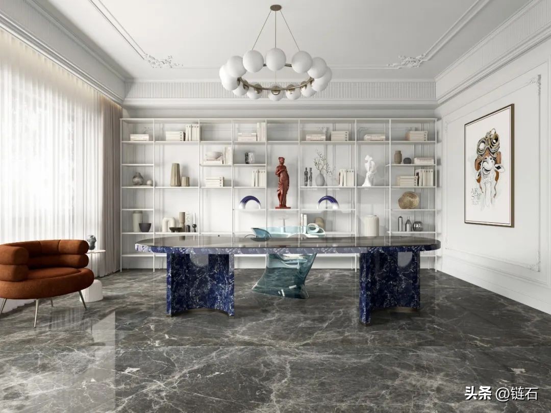 最近流行的灰色大理石,当下最流行的灰色大理石