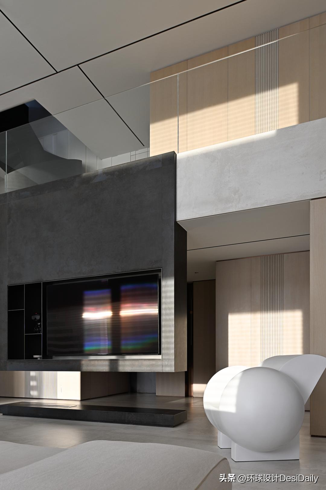 首发.刘捷｜680㎡极简顶复，空纳万境【环球设计3124期】