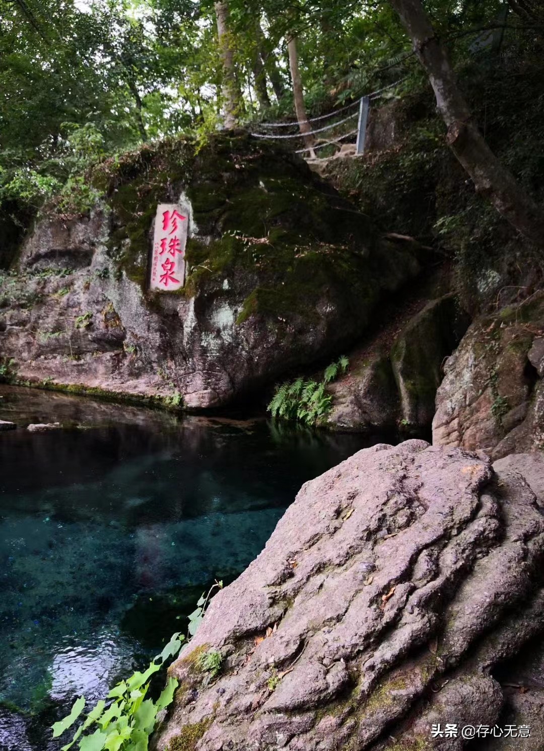 南京珍珠泉的母泉,游南京珍珠泉