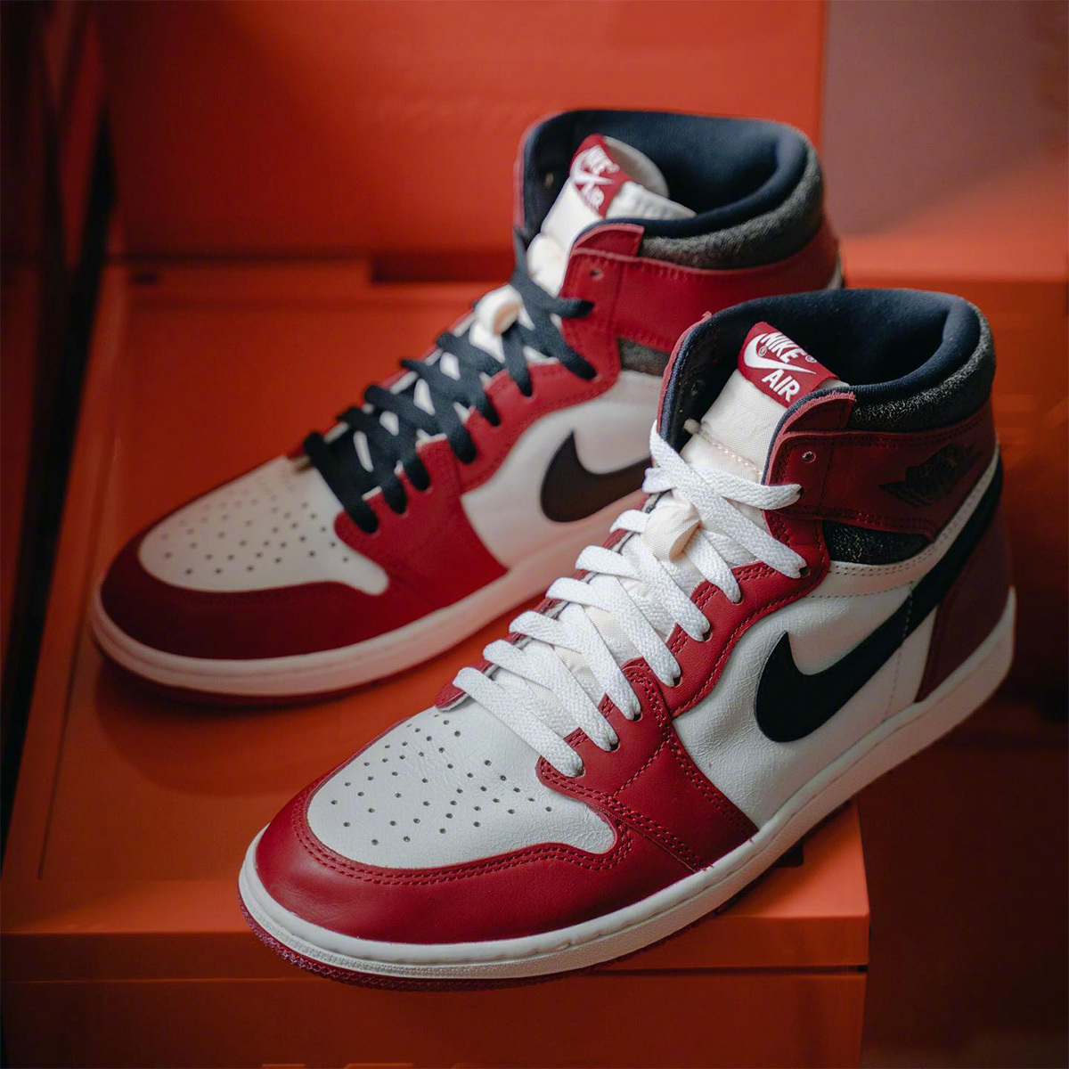 airjordan1highog黑白底渐变绿勾,airjordan1被禁穿的配色