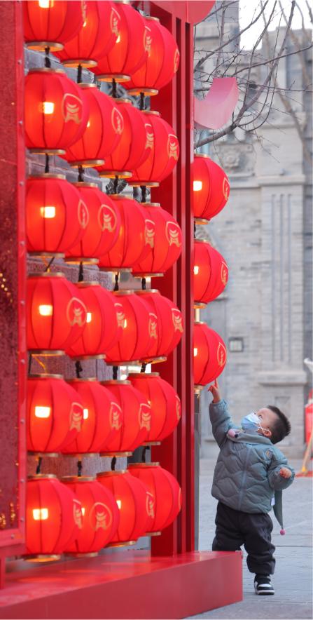 新春新气象壁纸,迎泽大街壁纸