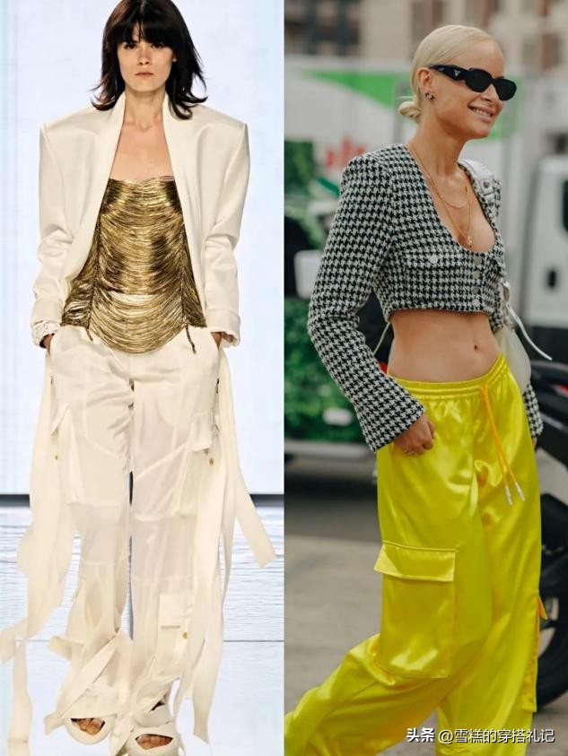 无意间火了的裤子,突然爆火的黑色裤装