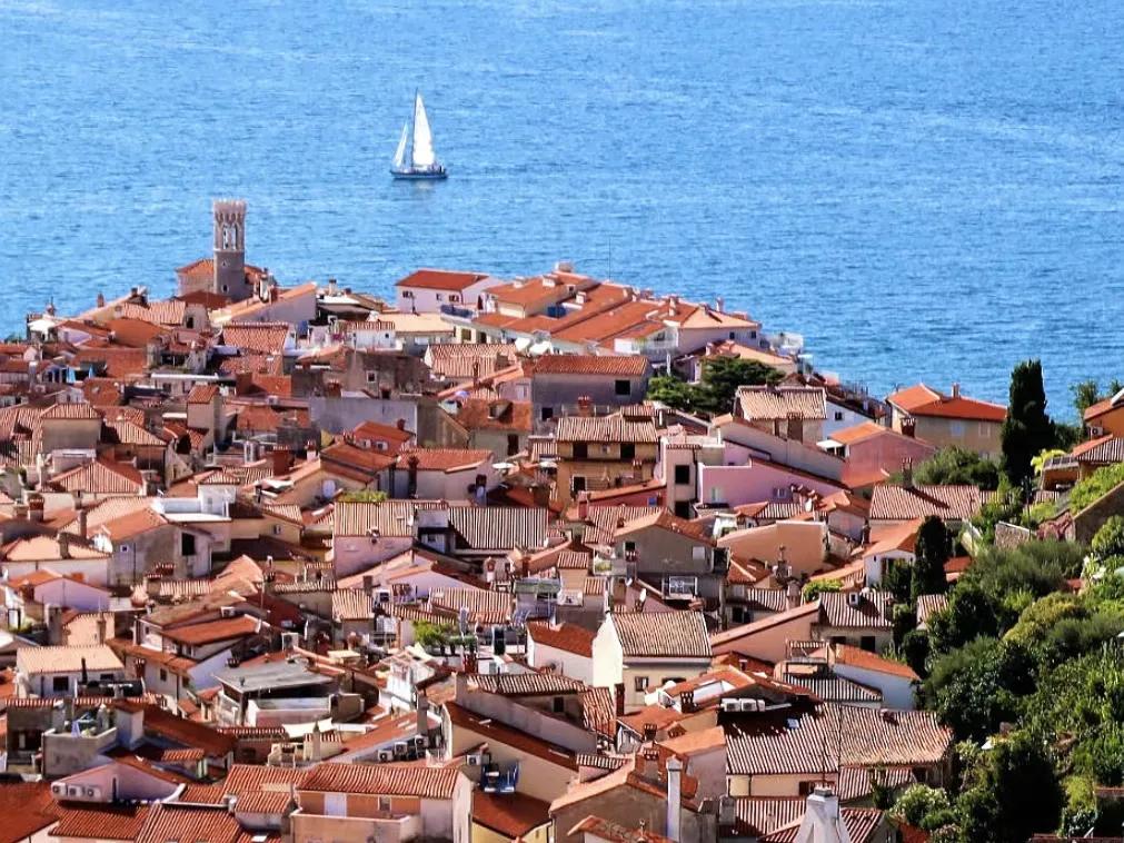 斯洛文尼亚风光图片,欧洲建筑风格旅游景点