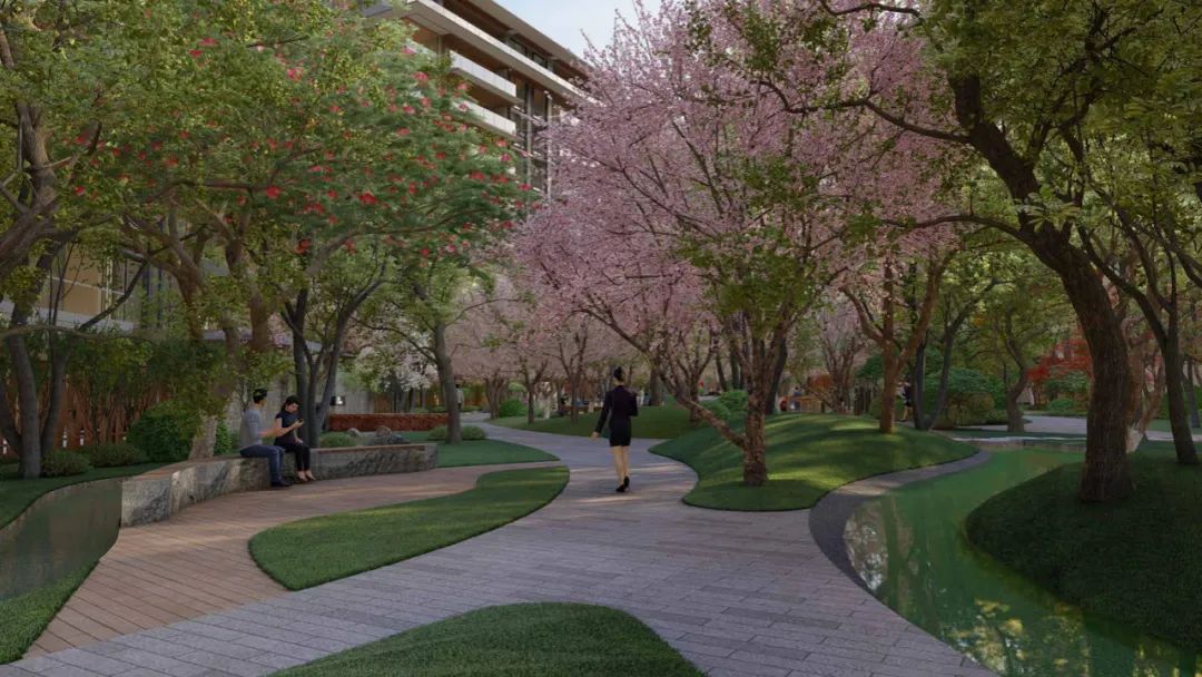 中国「最美樱花社区」┃国宝级大师小林政彦x小坂龙xG.A.D设计