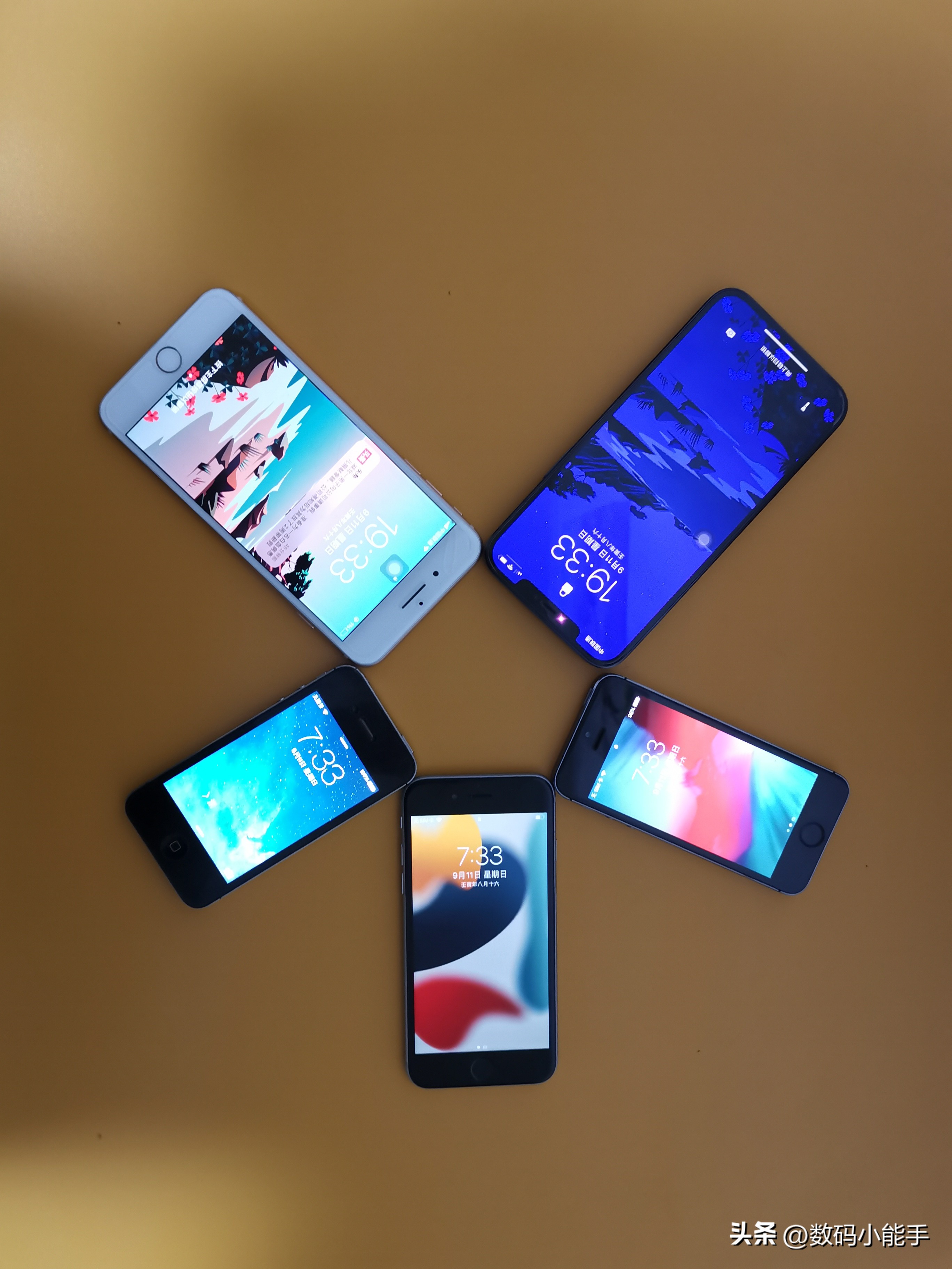 一个伪果粉有多厉害,统计下这些年你用过的iphone