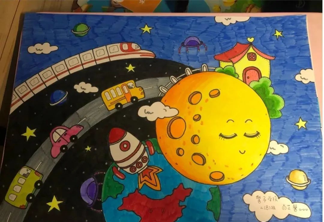 科幻画大全让科学插上艺术的翅膀,插上梦想的翅膀科幻画