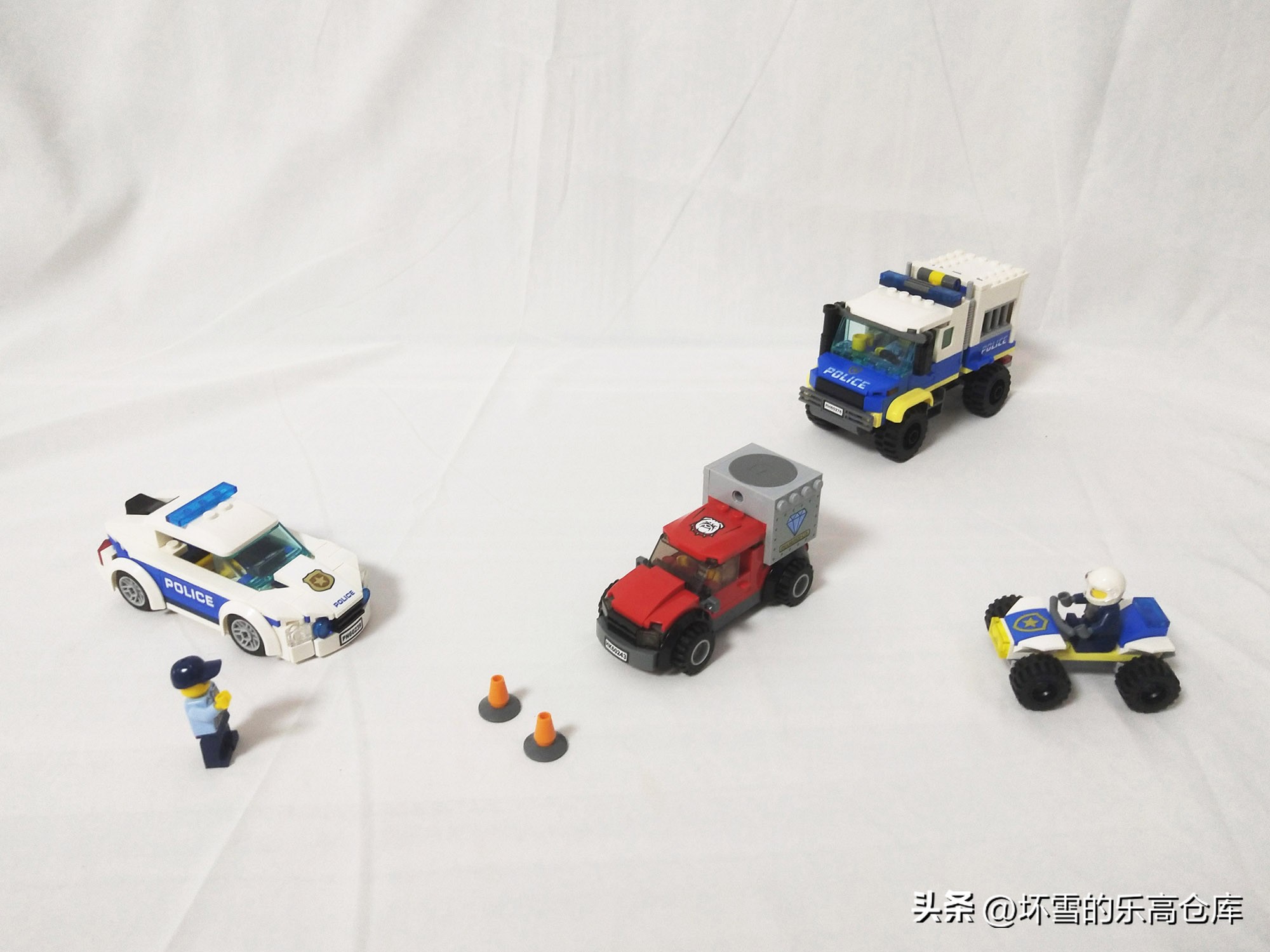 你喜欢乐高吗,乐高最简单的警车巡逻车
