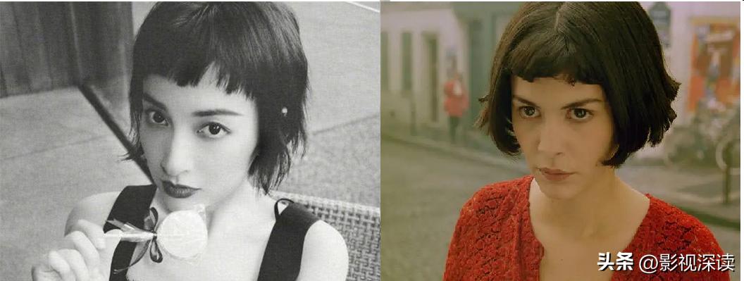 奥黛丽赫本像杨颖,杨颖模仿赫本