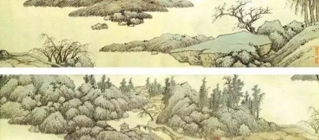 明清高清山水作品欣赏,明代山水名画图片欣赏