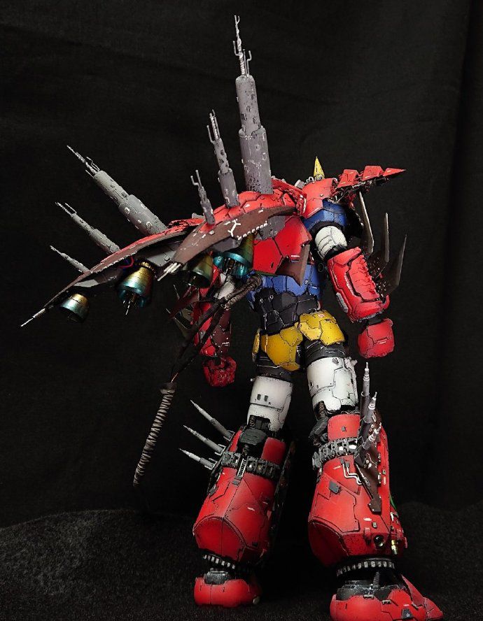 盖塔可动模型,真盖塔龙