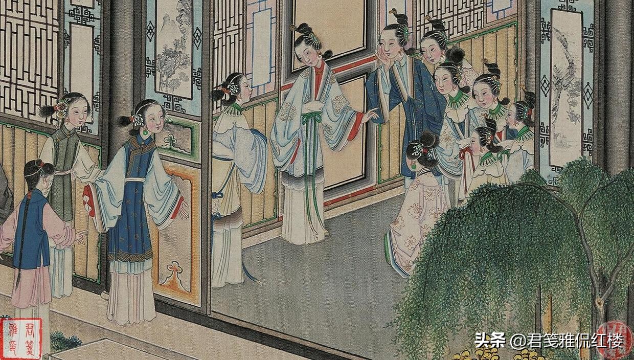 薛宝钗劝贾宝玉的话,桃花行林黛玉朗诵音频