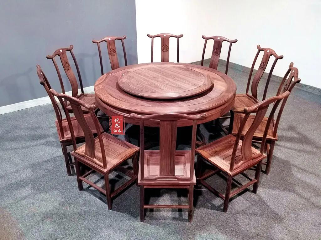 明式花枝餐台,1.2米的餐台图片