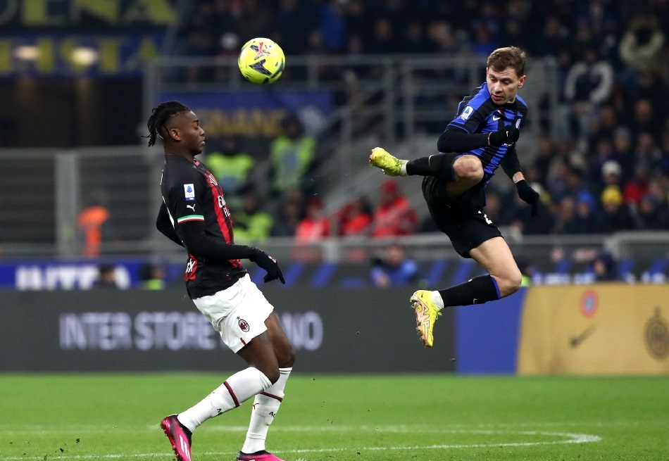 欧冠半决赛国米2-0米兰占先机,23年欧冠半决赛国米vs米兰