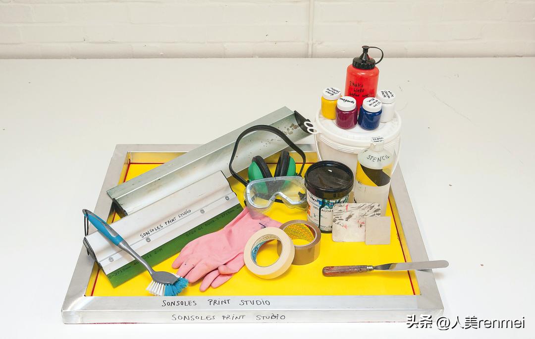 好看丝网印素材,丝网印作品图片