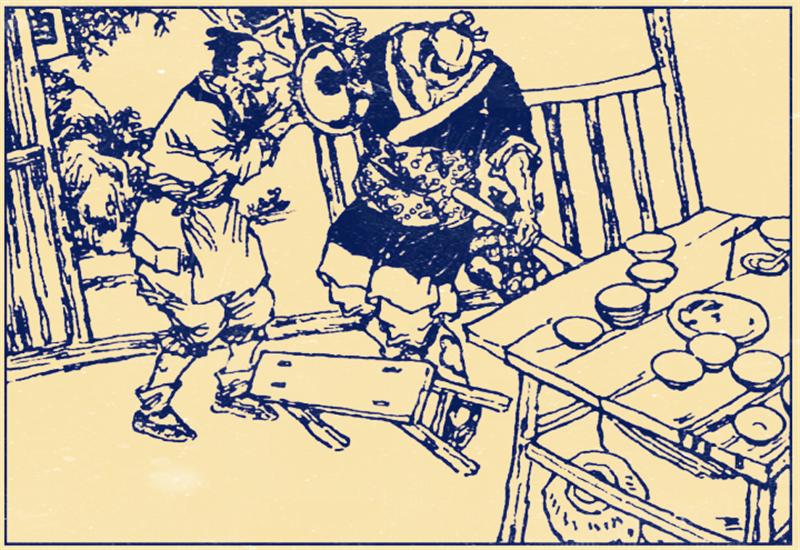 武松在景阳冈吃了多少牛肉,景阳冈武松吃的牛肉