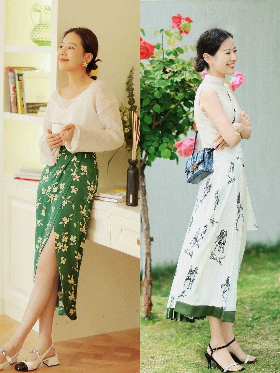 普通人如何选择合适的半身裙,见过世面的女人穿裙子