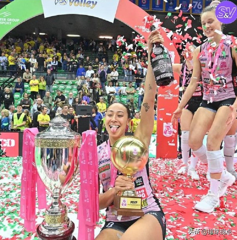 意甲五连冠,意甲科内利亚诺女排豪取九连胜