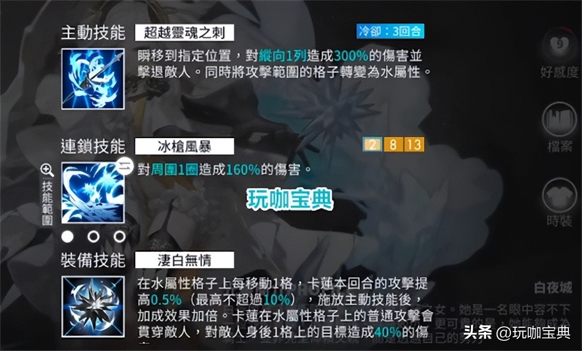 白夜极光卡夫卡技能分析,白夜极光卡莲技能