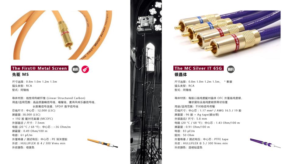 荷兰范登豪VandenHul线材、音响器材、唱头数据参数目录大全