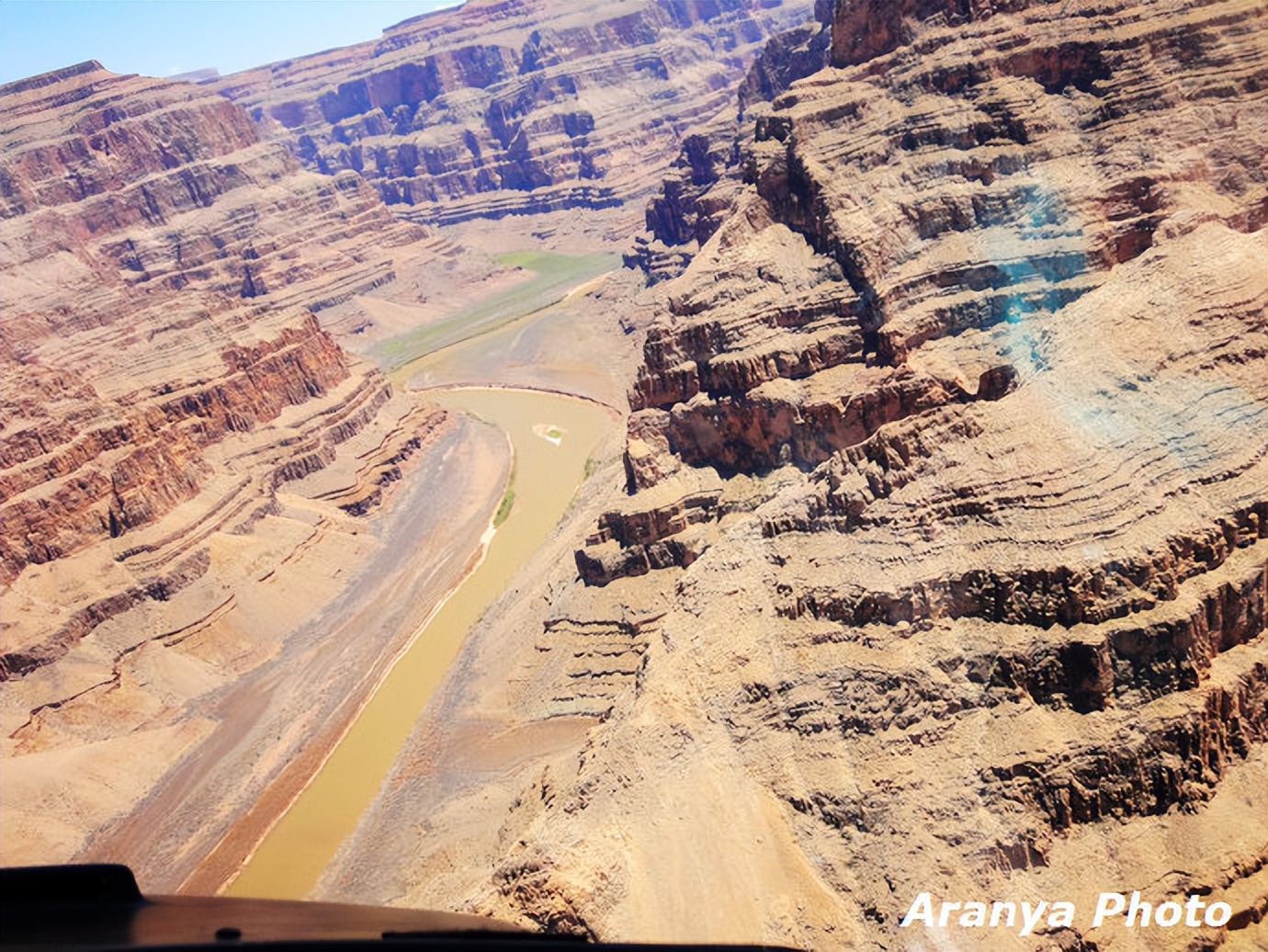 科罗拉多大峡谷飞机航拍,直升飞机体验美国大峡谷