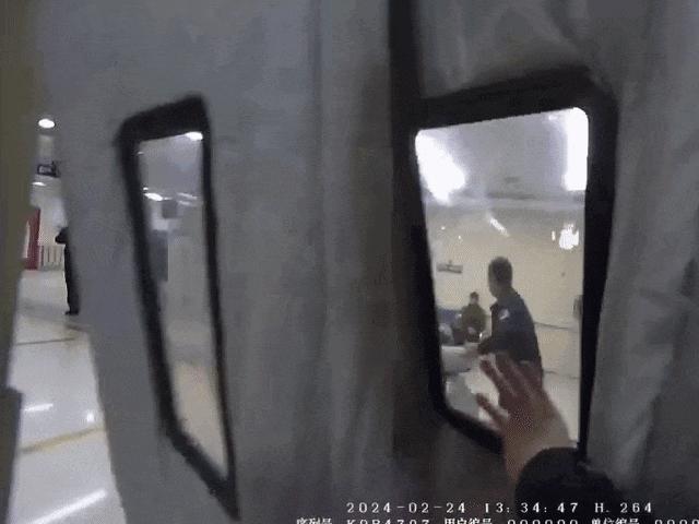 太和警方救人,太和二郎警察开路救人