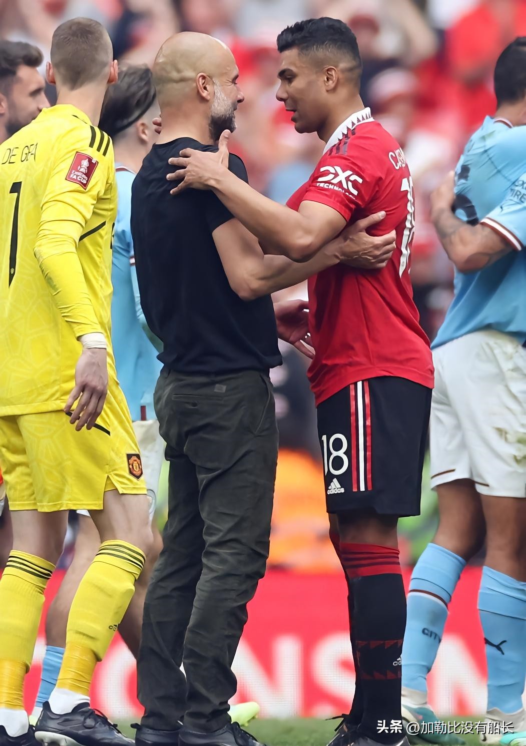 曼城足总杯夺冠瓜迪奥拉落泪,瓜迪奥拉赛后采访曼联足总杯