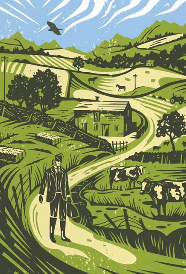 如何画插画感的画,来来绘画