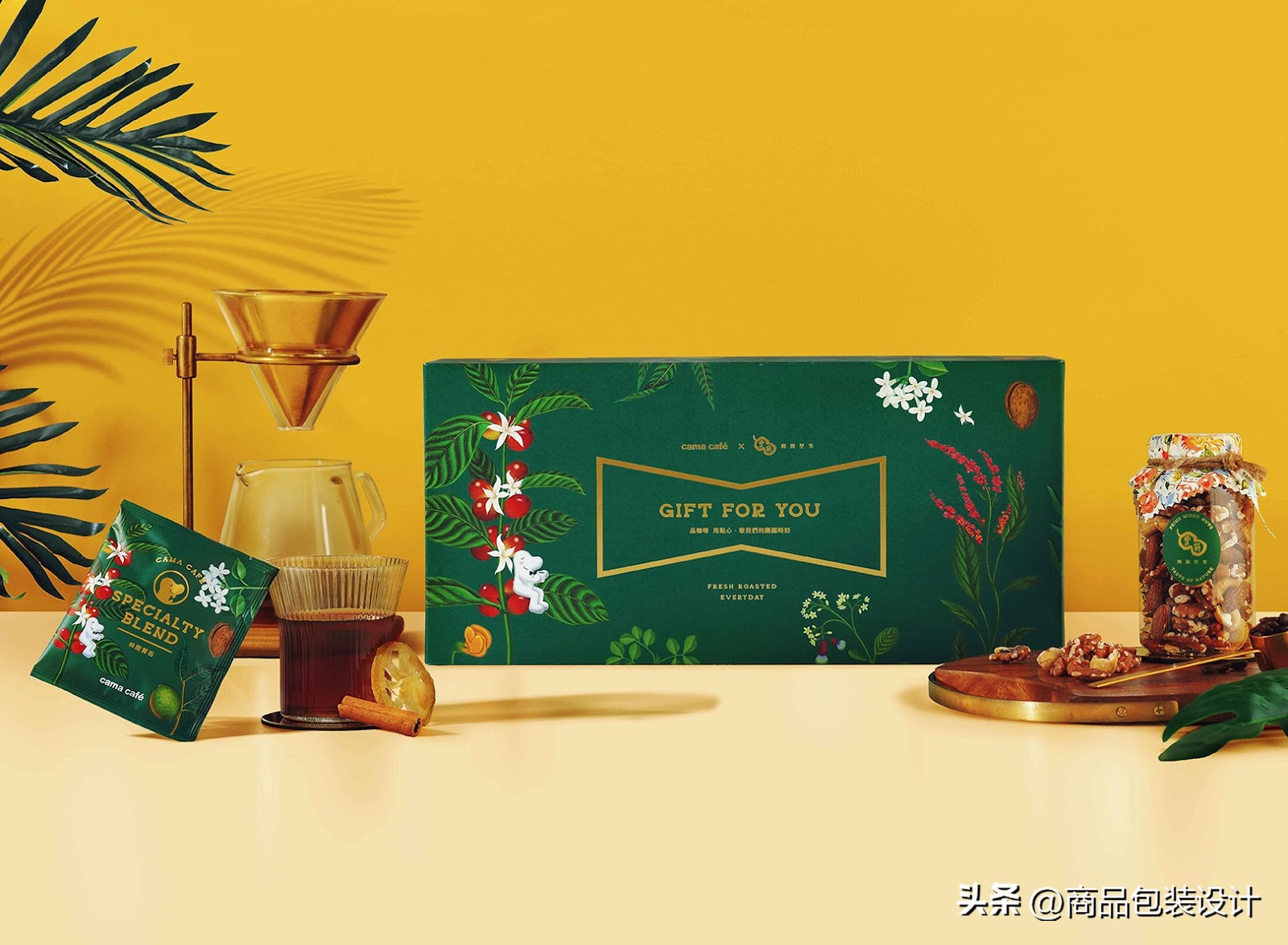 gift-you中秋咖啡礼盒包装设计via:蒋龙浩