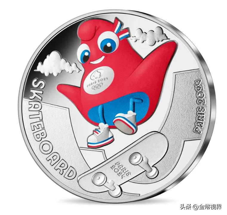 法国2024巴黎奥运会吉祥物,法国巴黎奥运会纪念币598